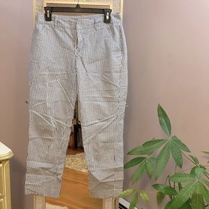Merona seer sucker pants size 6